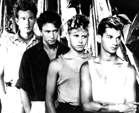 Depeche Mode, photo de presse, 1984