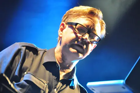 Andy Fletcher aux platines — El Plaza, 9 décembre 2011