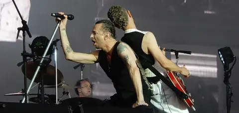 Depeche Mode en concert — Festival des Vieilles Charrues, Carhaix, juillet 2018
